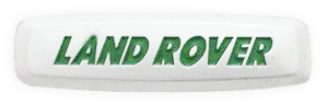 Badge Land Rover Badge (0.75x2.5 inch) (1 per mat)