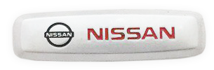 Badge Nissan Badge (0.75x2.5 inch) (1 per mat)