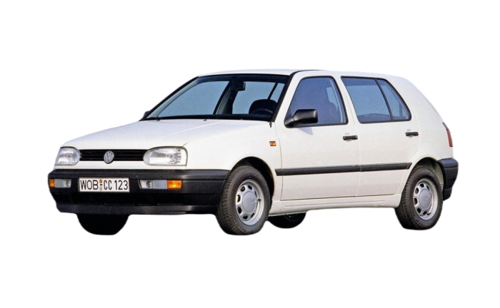 Car mats Volkswagen Golf III 5 Doors (1992 - 1997)