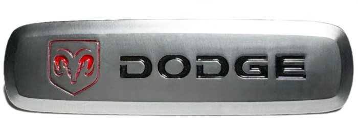 Badge Dodge Badge (0.75x2.5 inch) (1 per mat)