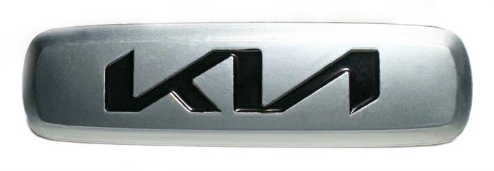 Badge KIA Badge (0.75x2.5 inch) (1 per mat)