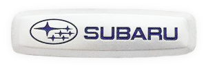 Subaru Badge (0.75x2.5 inch) (1 per mat)