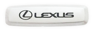 Lexus Badge (0.75x2.5 inch) (1 per mat)