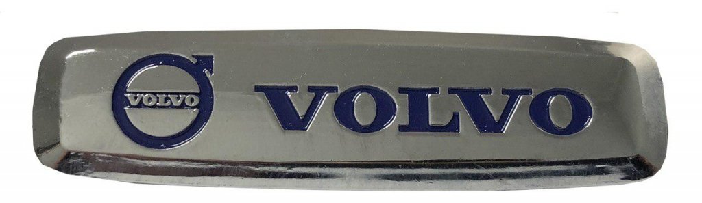 Volvo Badge (0.75x2.5 inch) (1 per mat)
